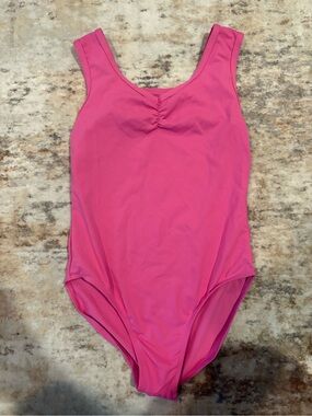 Danskin Hot Pink Tank leotard